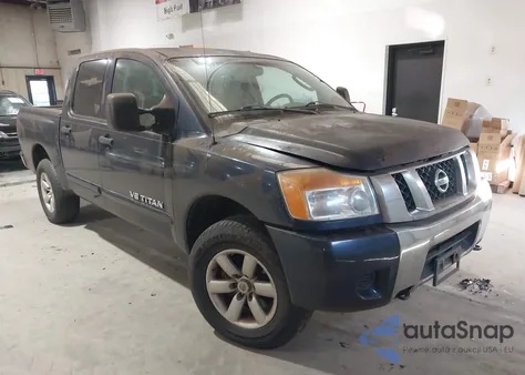 2008 Nissan Titan Le/Pro-4X/Se/Xe z USA, uszkodzony, nr VIN 1N6AA07CX8N343461